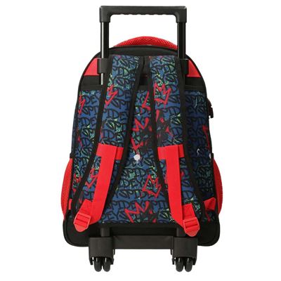 Mochila Compacta de 2 Rodas - Spiderman Urban