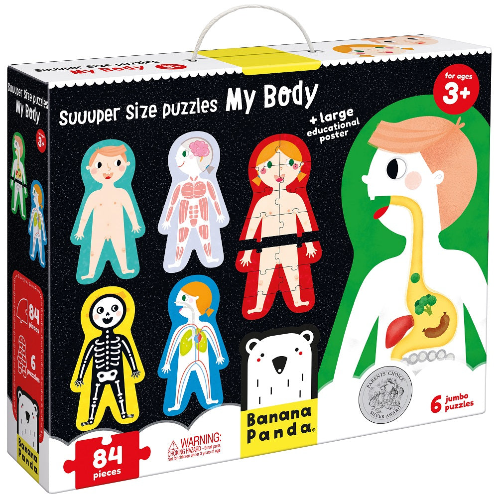 Suuuper Size Puzzle - O Meu Corpo