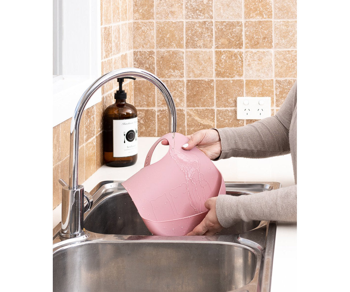 2 Babetes de Silicone Catchie - Dusty & Powder Pink