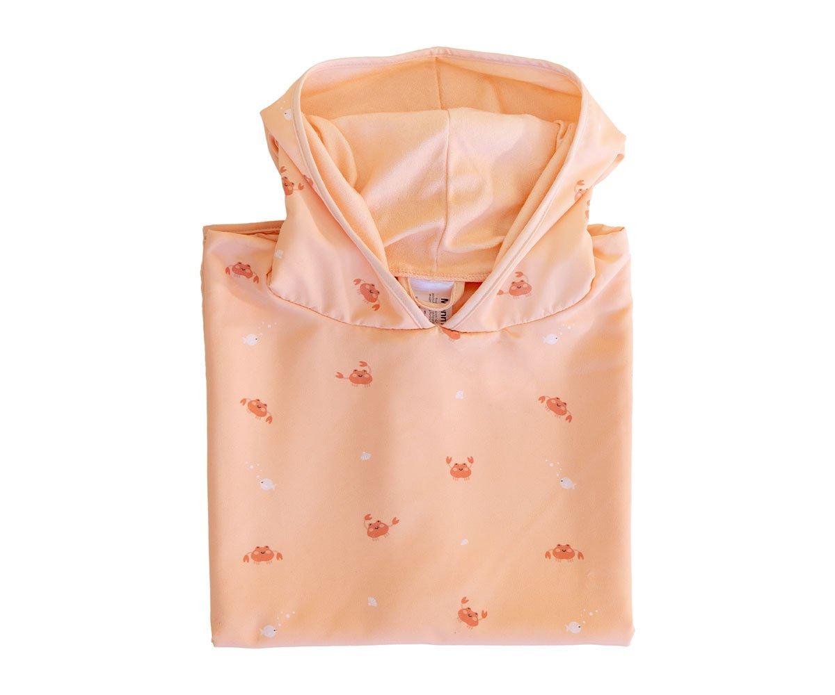 Poncho de Praia - Crab Coral