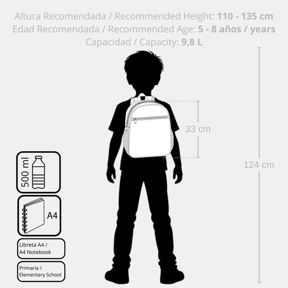 Mochila Adaptável de 33cm - Spiderman Wall Crawler