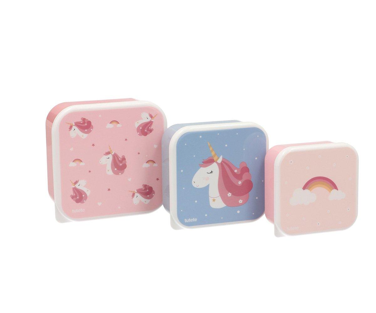 Conjunto de 3 marmitas - Magical Unicorn
