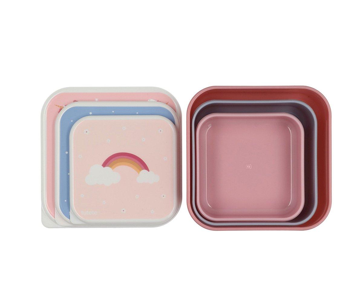 Conjunto de 3 marmitas - Magical Unicorn