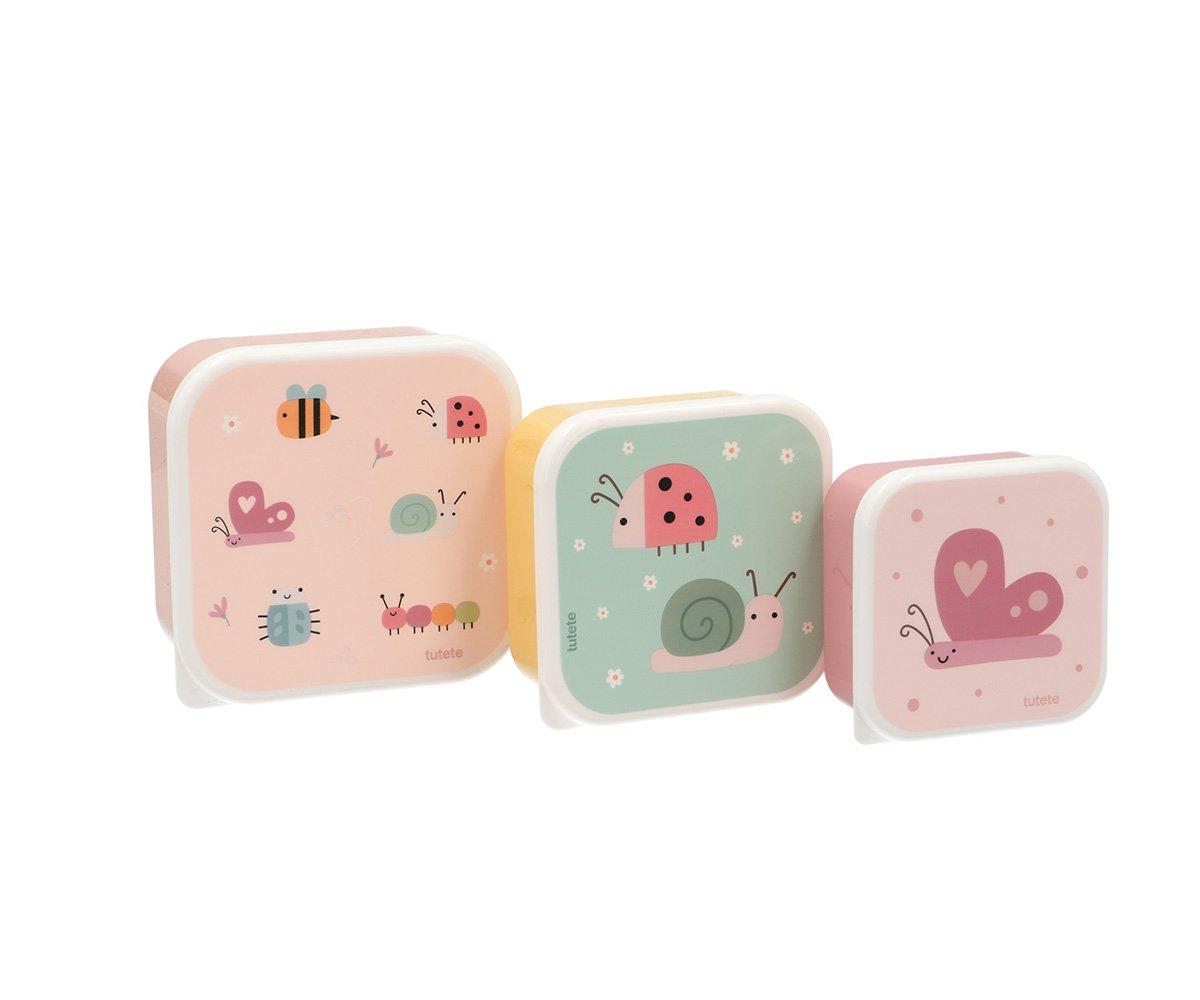 Conjunto de 3 marmitas - Bugs