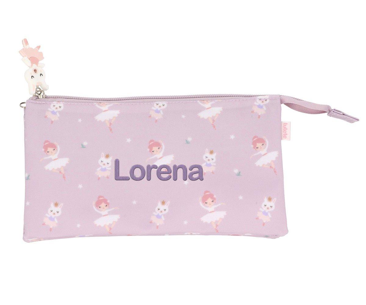 Estojo 3 compartimentos Personalizável - Ballet