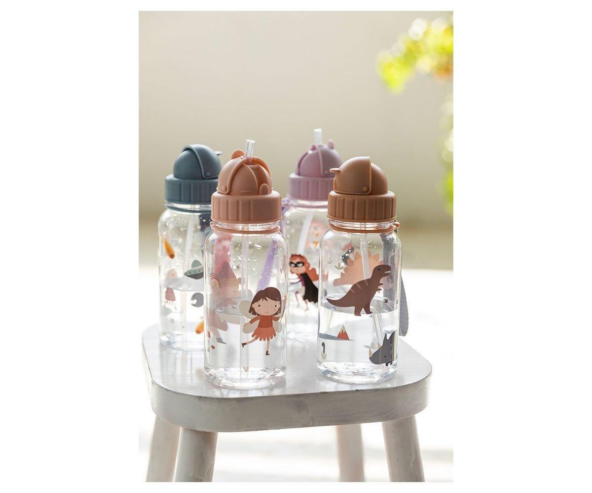 Garrafa de Plástico Infantil Personalizável - Dinos