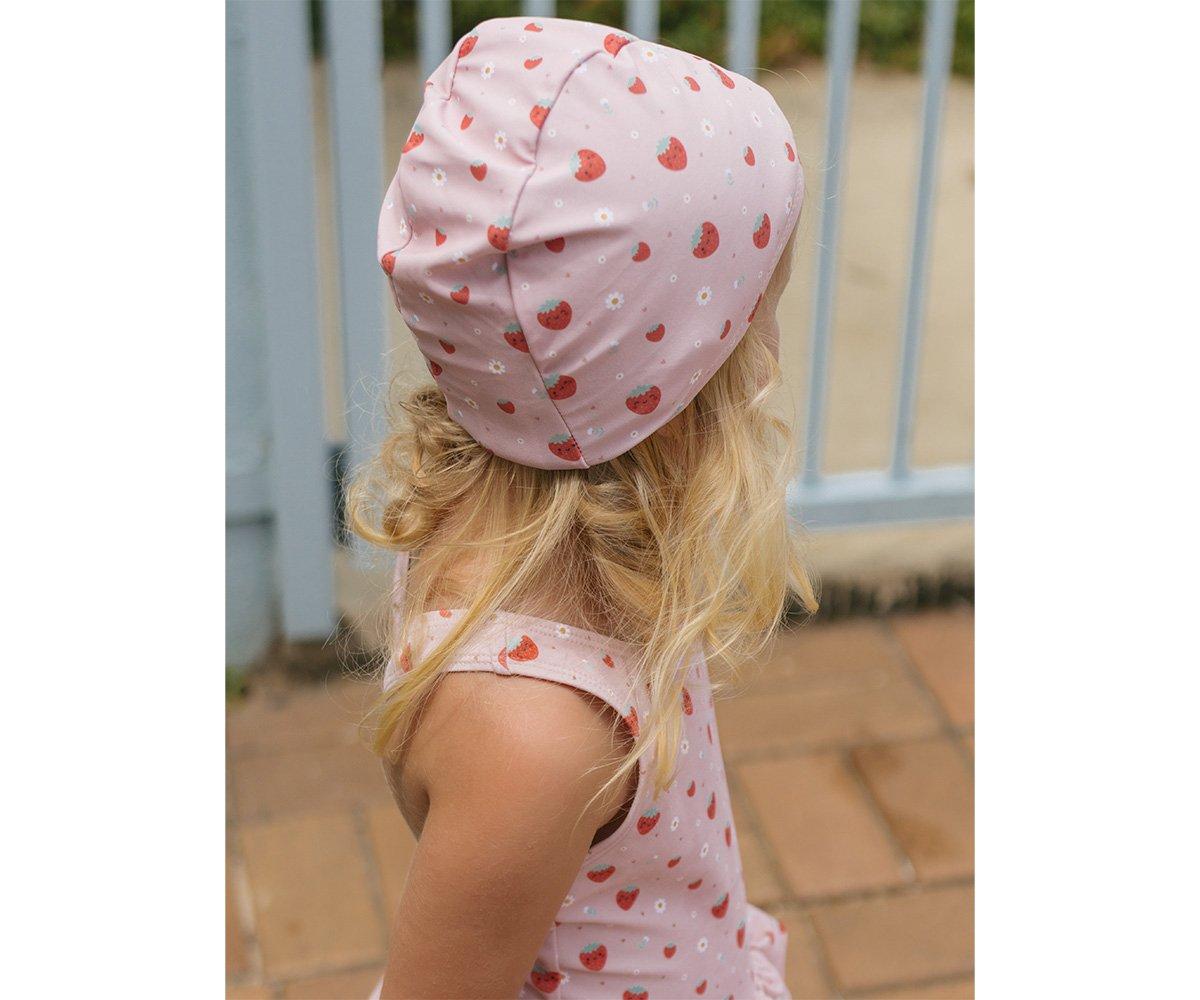 Touca Natação Infantil - Strawberries
