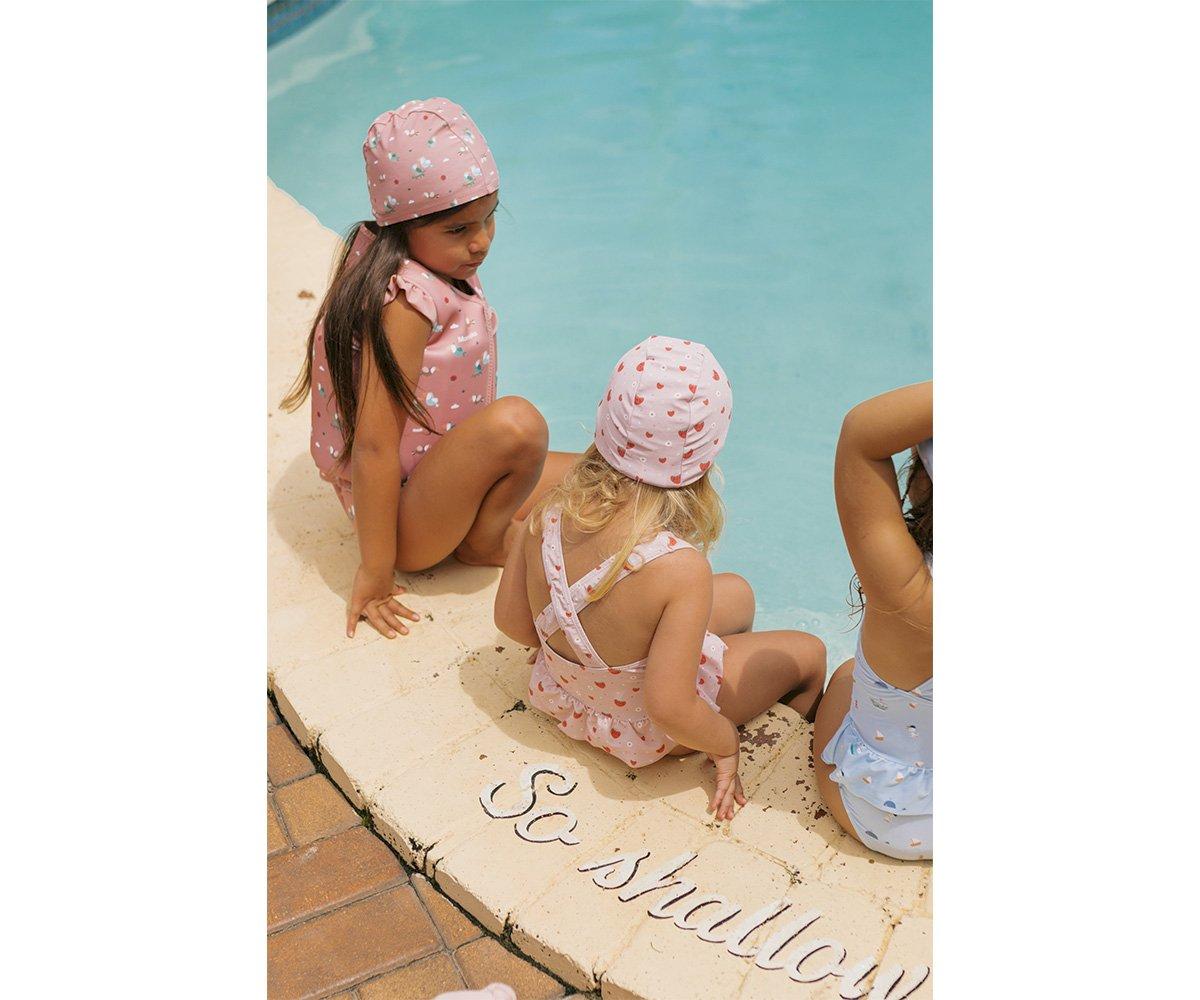 Touca Natação Infantil - Strawberries