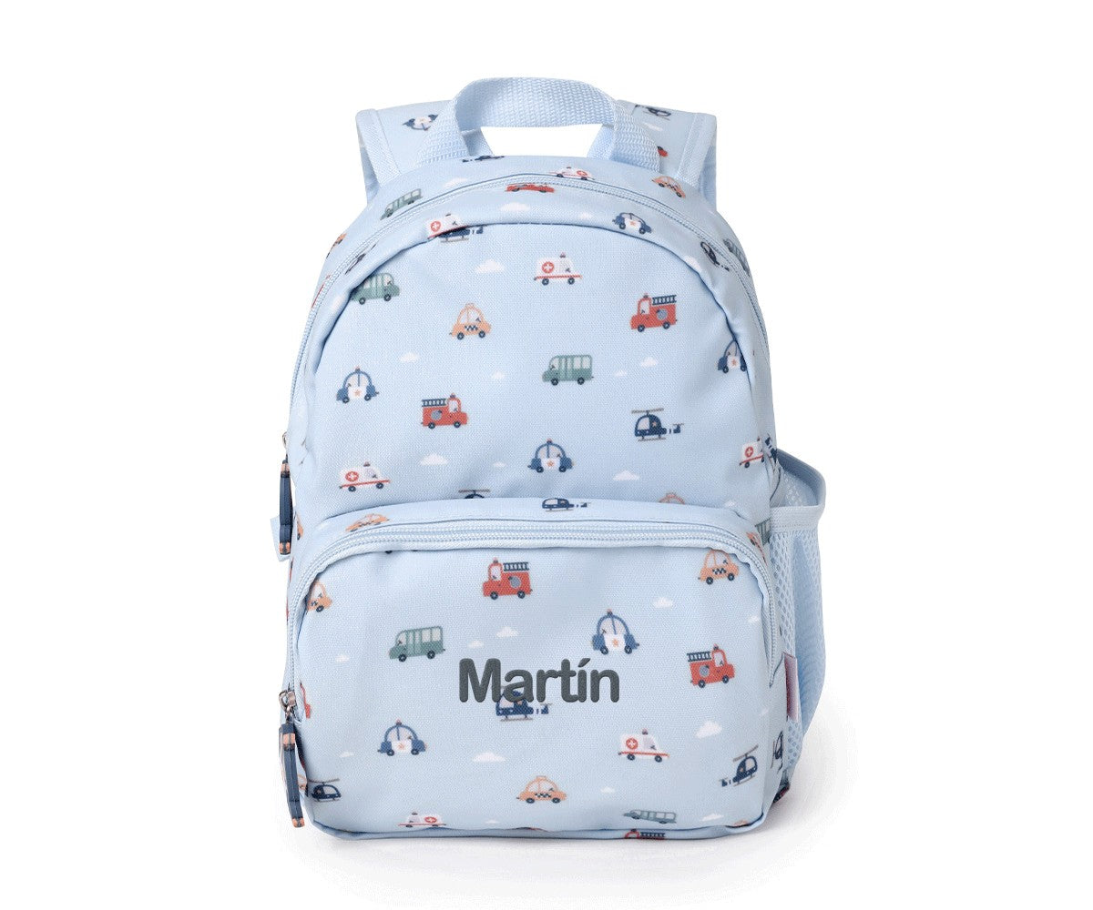 Mochila Infantil Personalizável - City Cars
