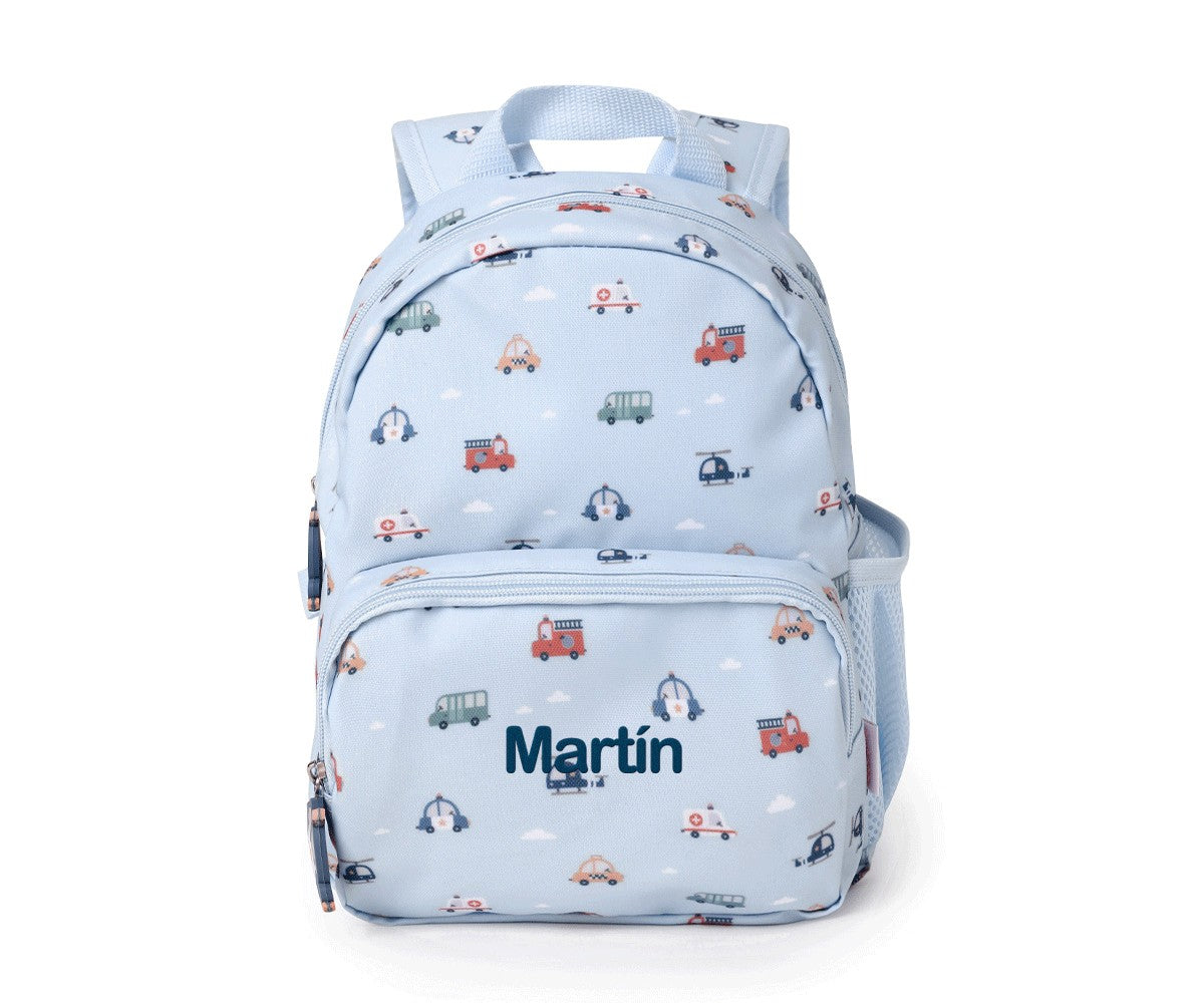 Mochila Infantil Personalizável - City Cars