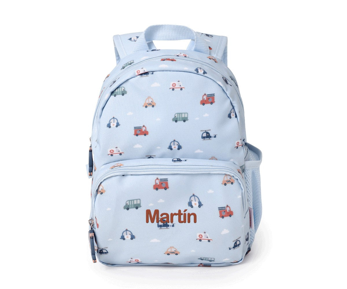 Mochila Infantil Personalizável - City Cars