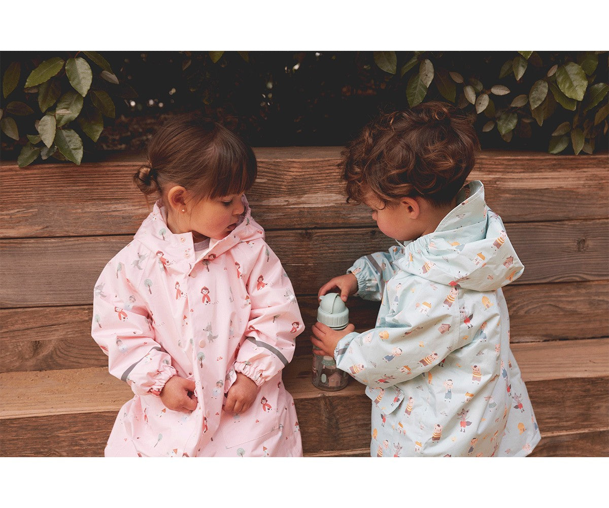Capa de Chuva Infantil - The Three Little Pigs