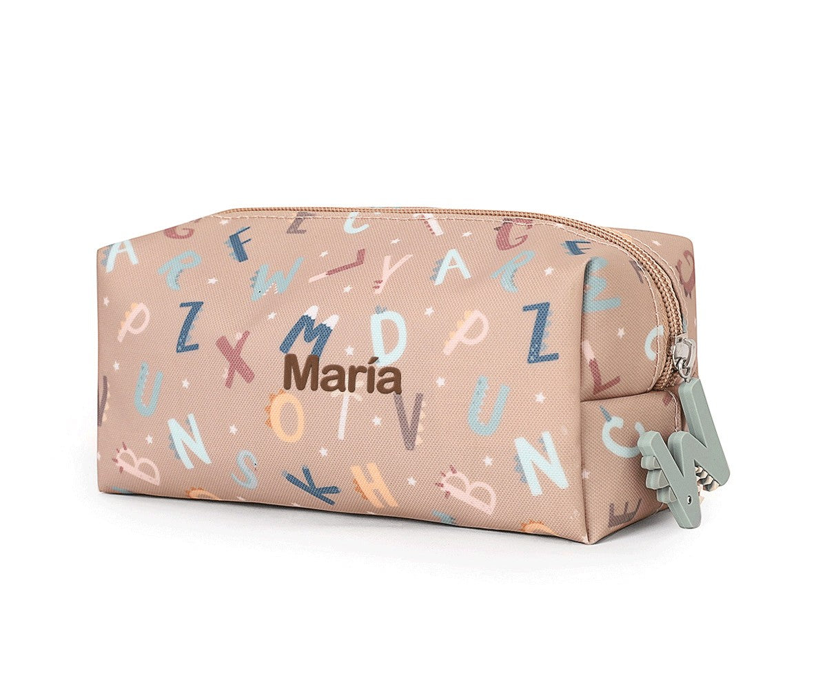 Estojo Escolar Personalizável - Funny Letters