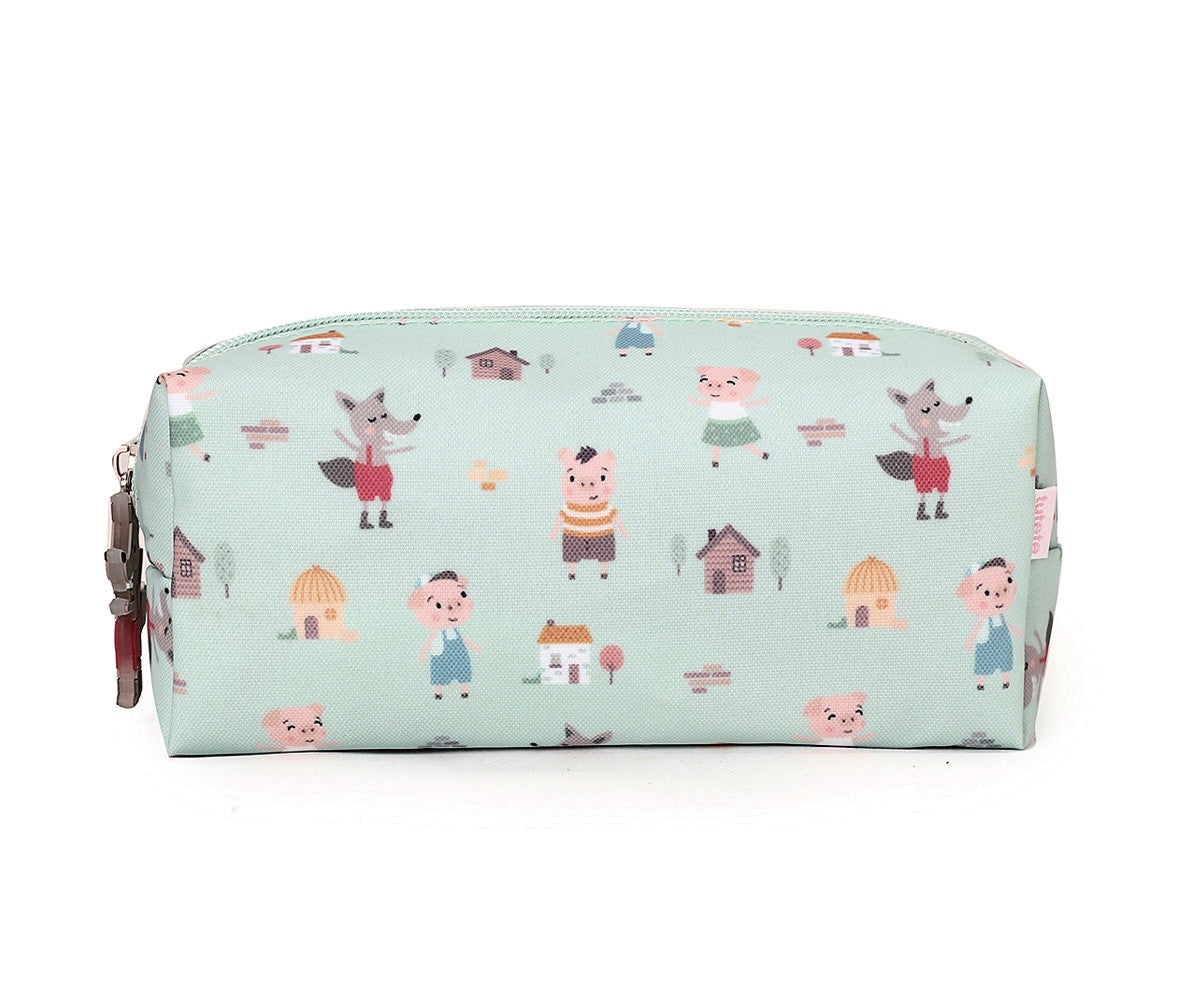 Estojo Escolar Personalizável - The Three Little Pigs
