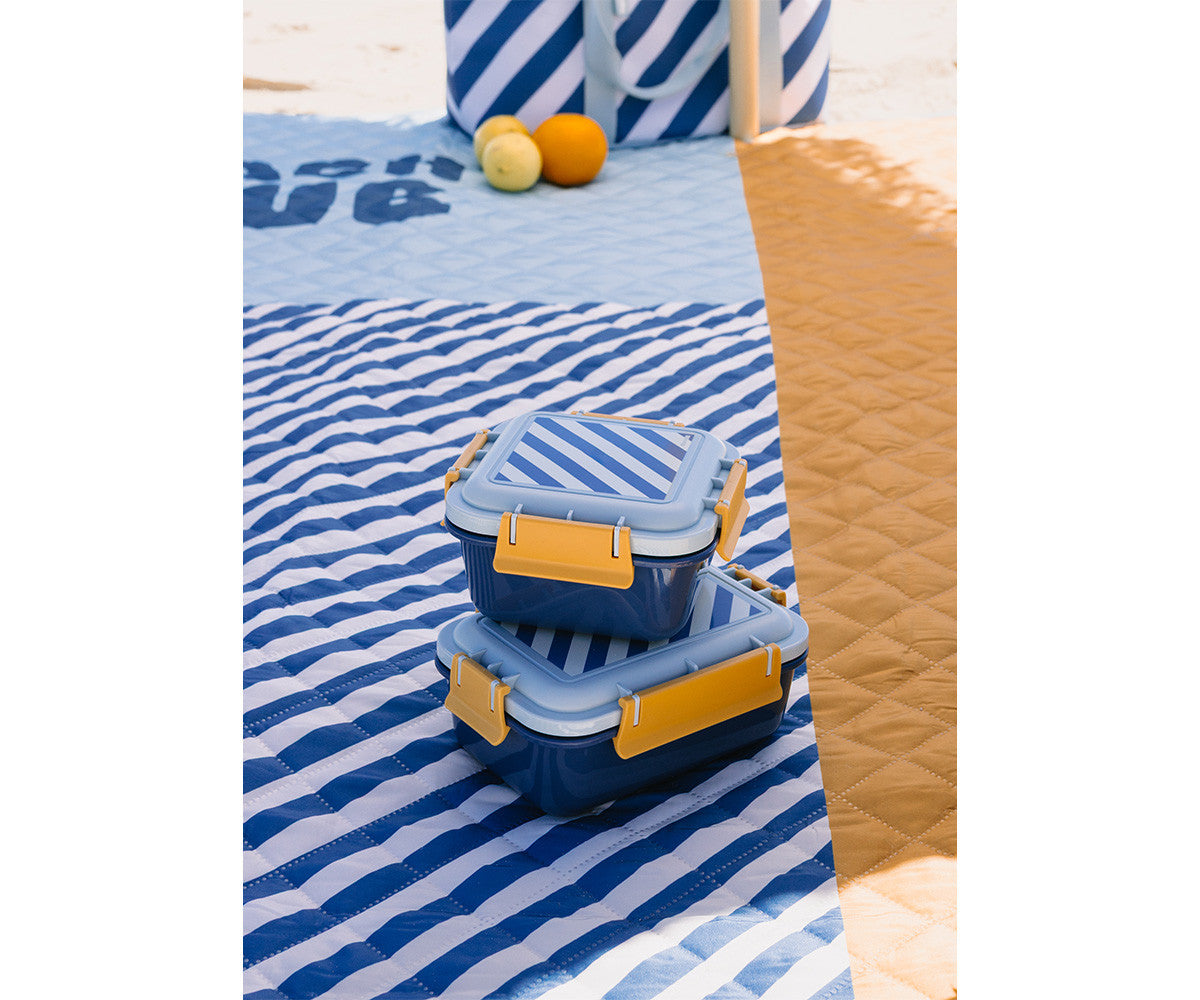 Marmita Bento de Alimentos - Stripes Blues & Beyond