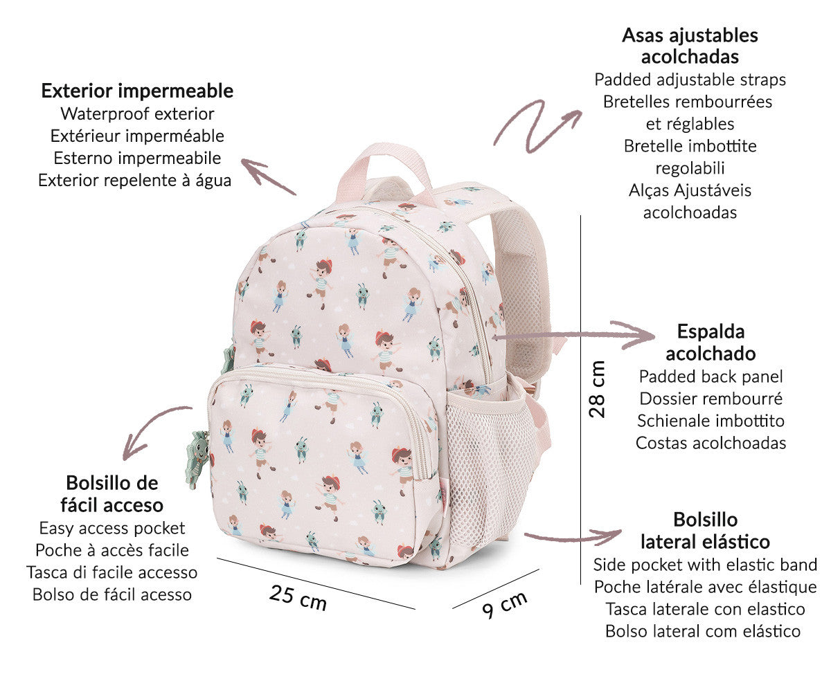 Mochila Infantil Personalizável - The Wooden Boy