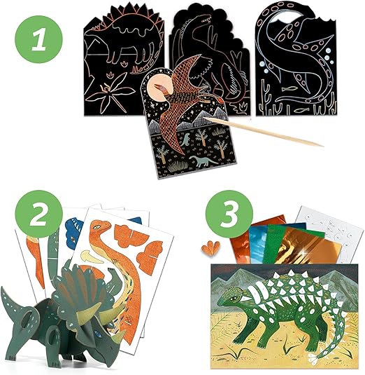 O Mundo dos Dinossauros - Kit Multiactividades