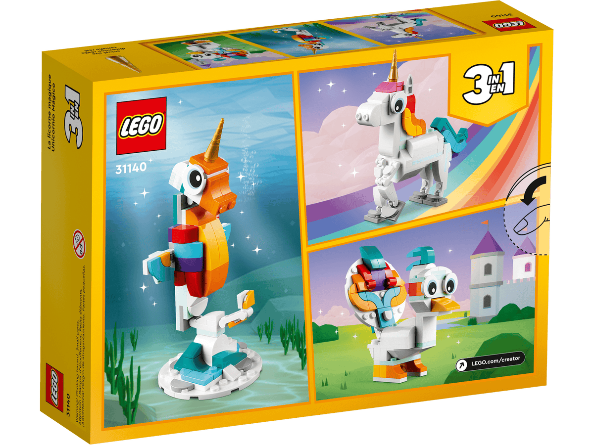 Creator 3 em 1 - Unicórnio Mágico