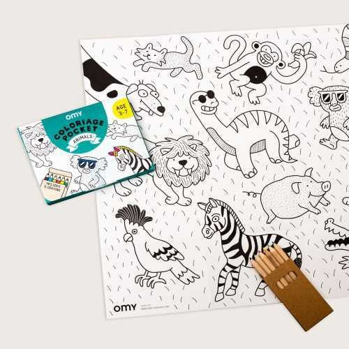 Kit de Bolso para Pintar - Animais