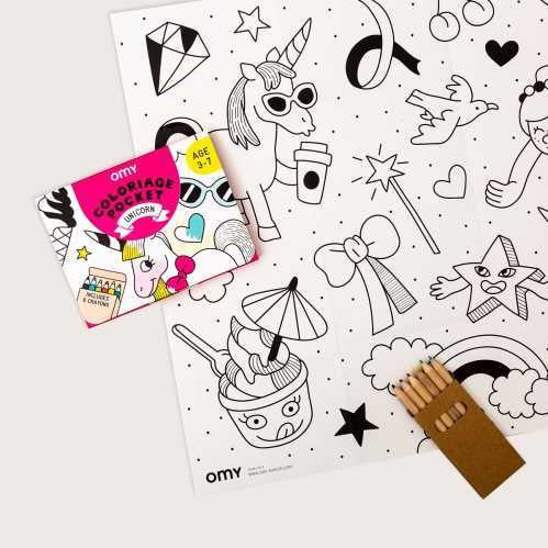 Kit de Bolso para Pintar - Unicórnio