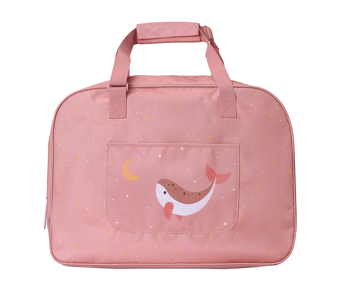 Pasta de Praia com Malha - Whale Pink