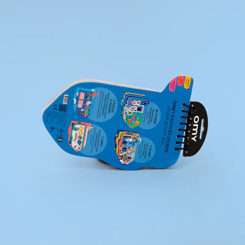 Livro de Actividades com Autocolantes - Vroom