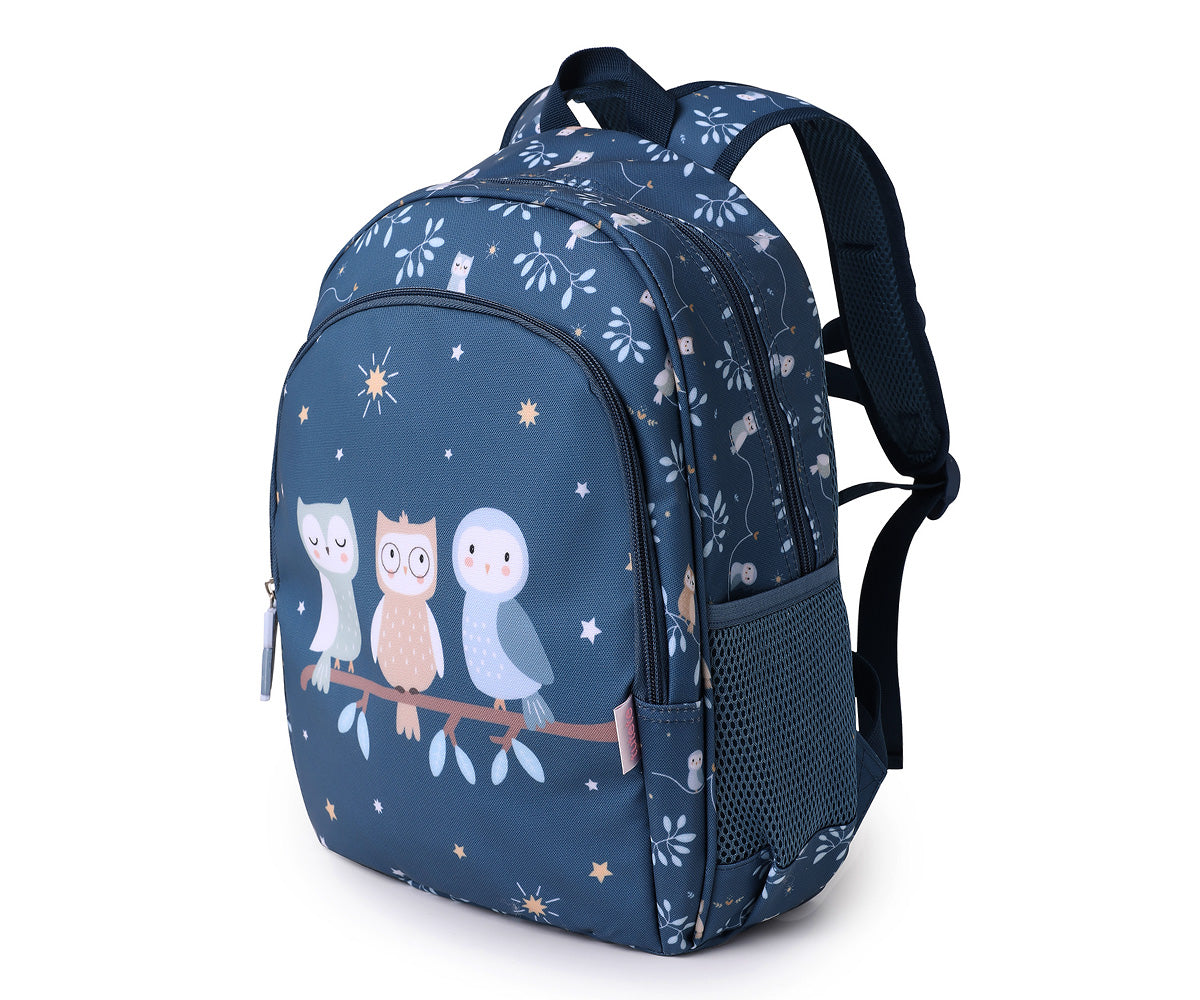Mochila Escolar Média com Porta-Chaves - Magical Forest