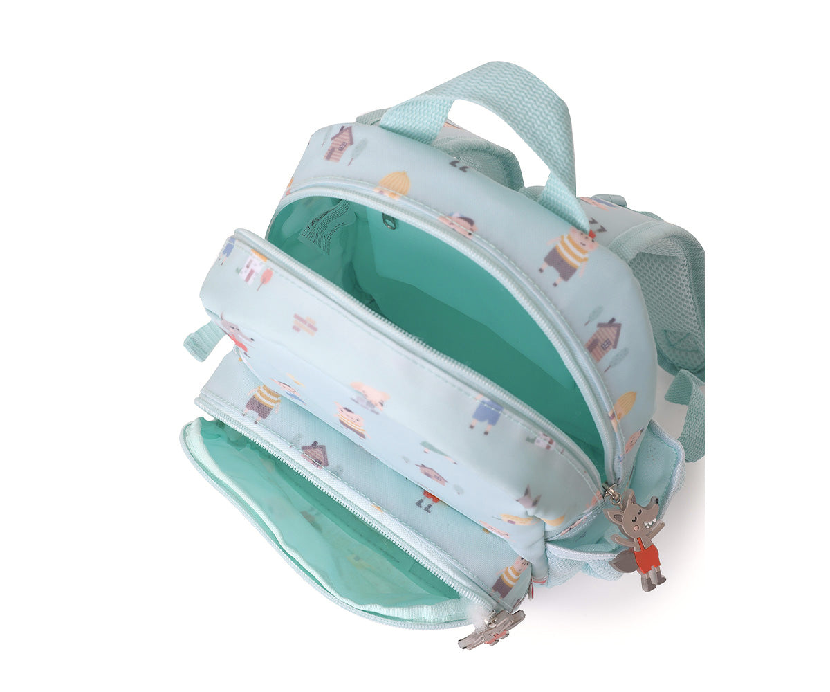 Mochila Infantil Personalizável - The Three Little Pigs
