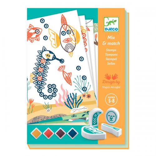 Kit de Carimbos - Animais Surpreendentes