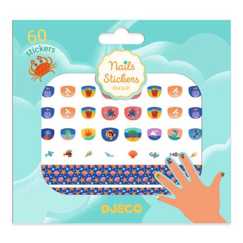 120 Autocolantes Para Unhas - Mar