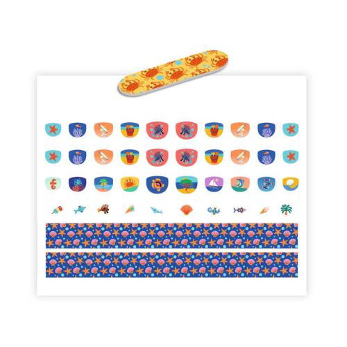 120 Autocolantes Para Unhas - Mar