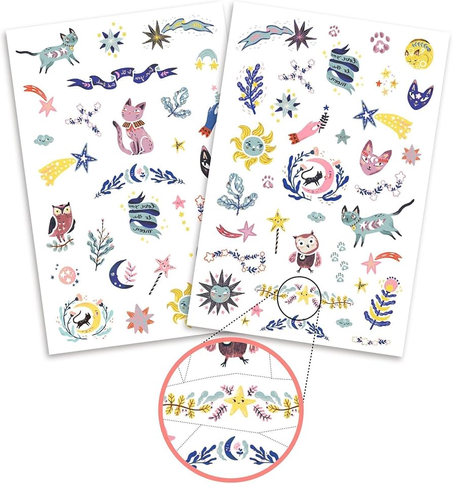 50 Tatuagens Glow in the Dark - Sweet Dreams
