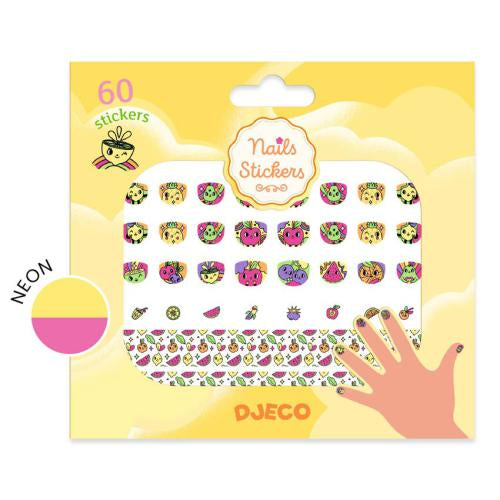 120 Autocolantes Para Unhas - Frutas