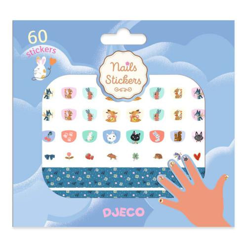 120 Autocolantes Para Unhas - Animais