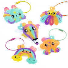 Plástico Artístico - Porta-Chaves Kawaii