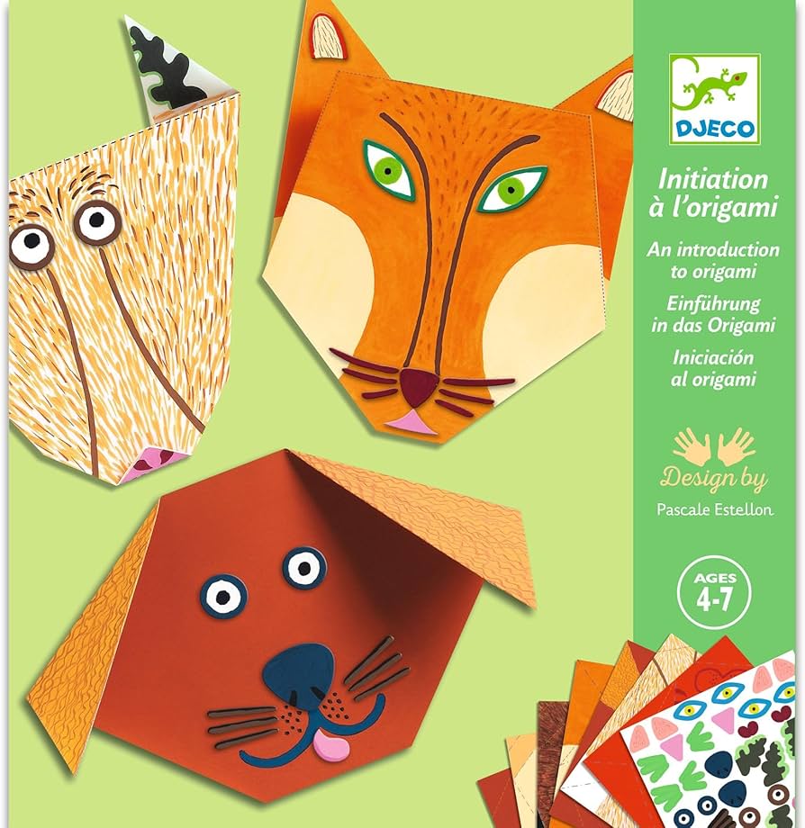 Jogo de Introdução ao Origami - Animais
