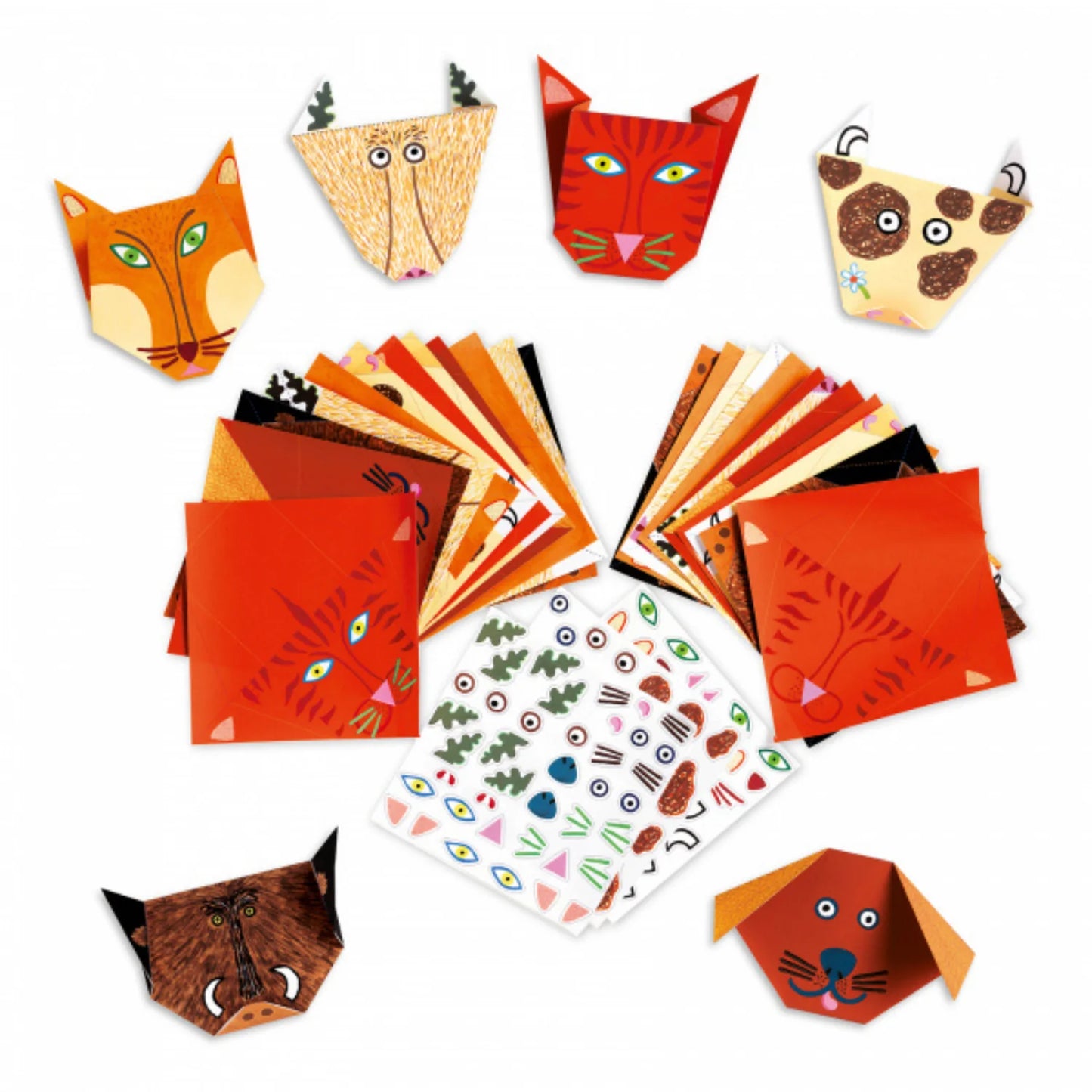 Jogo de Introdução ao Origami - Animais