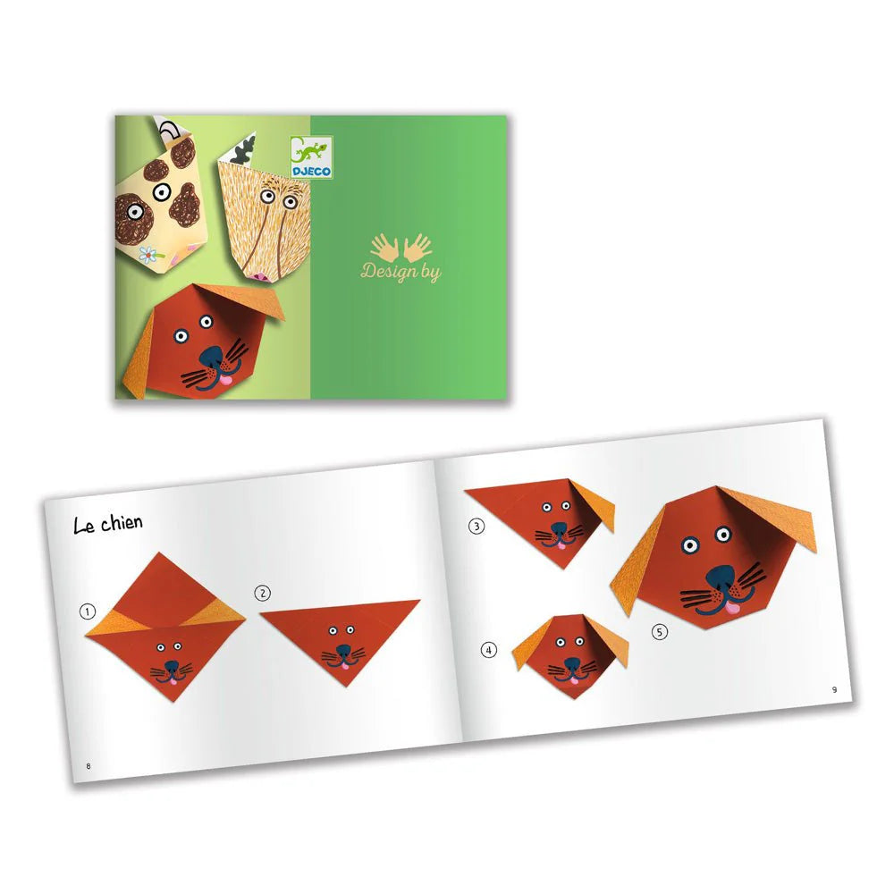 Jogo de Introdução ao Origami - Animais