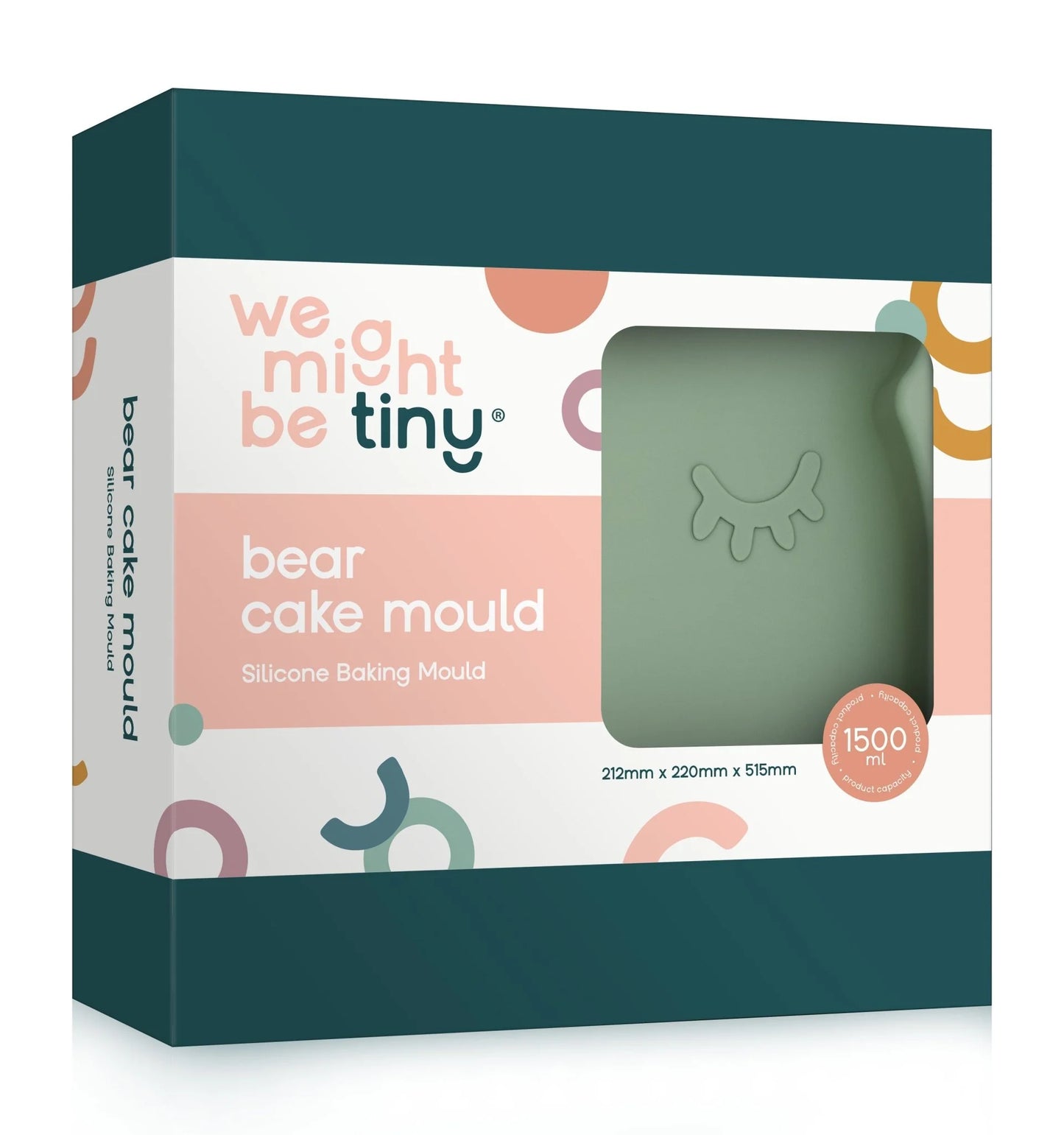 Forma de Bolo em Formato Urso - Menta