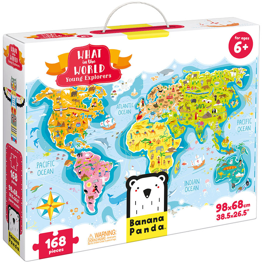 Suuuper Size Puzzle - O Mapa Mundo