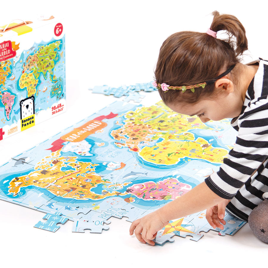 Suuuper Size Puzzle - O Mapa Mundo
