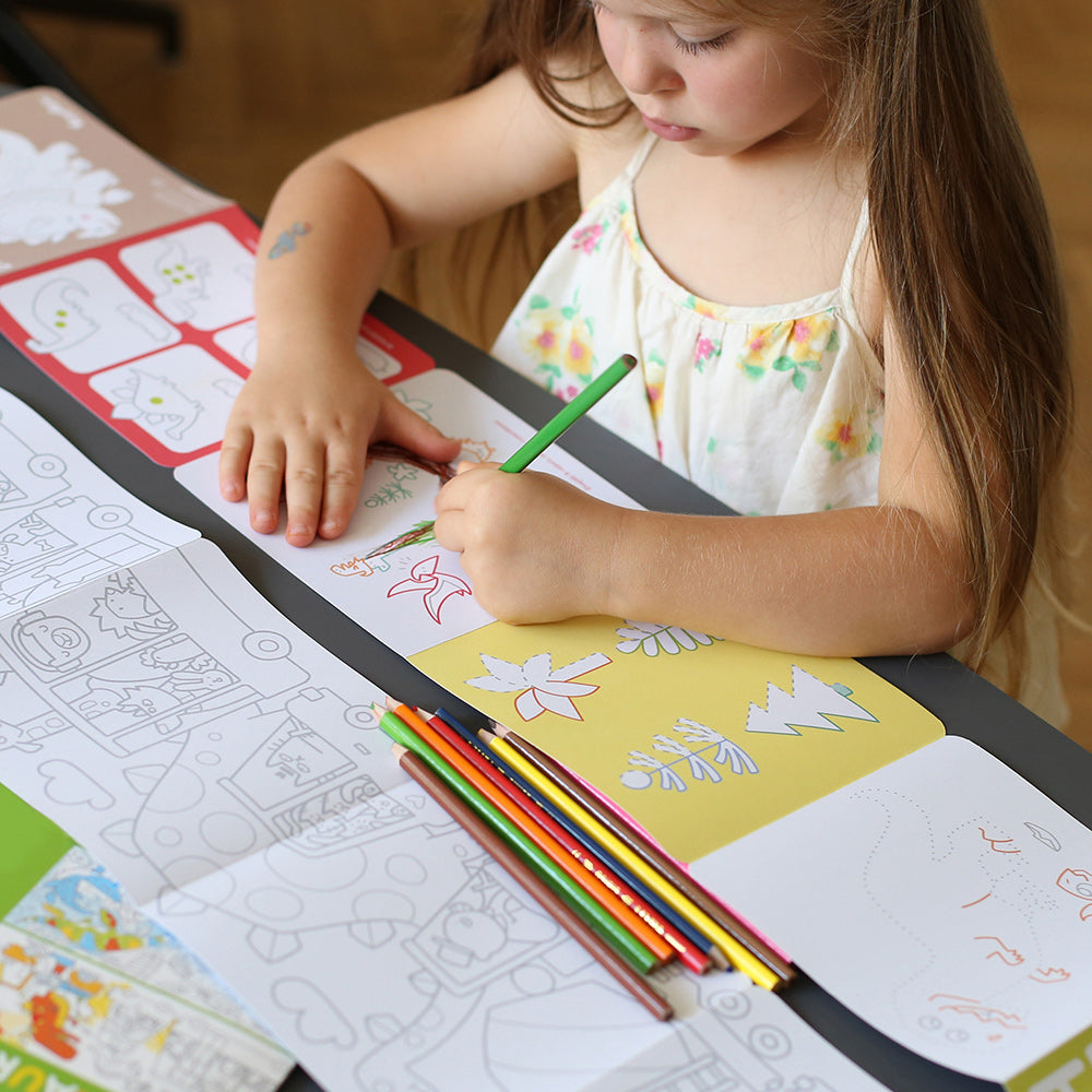 Livro de Pintar Looong - Dinossauros