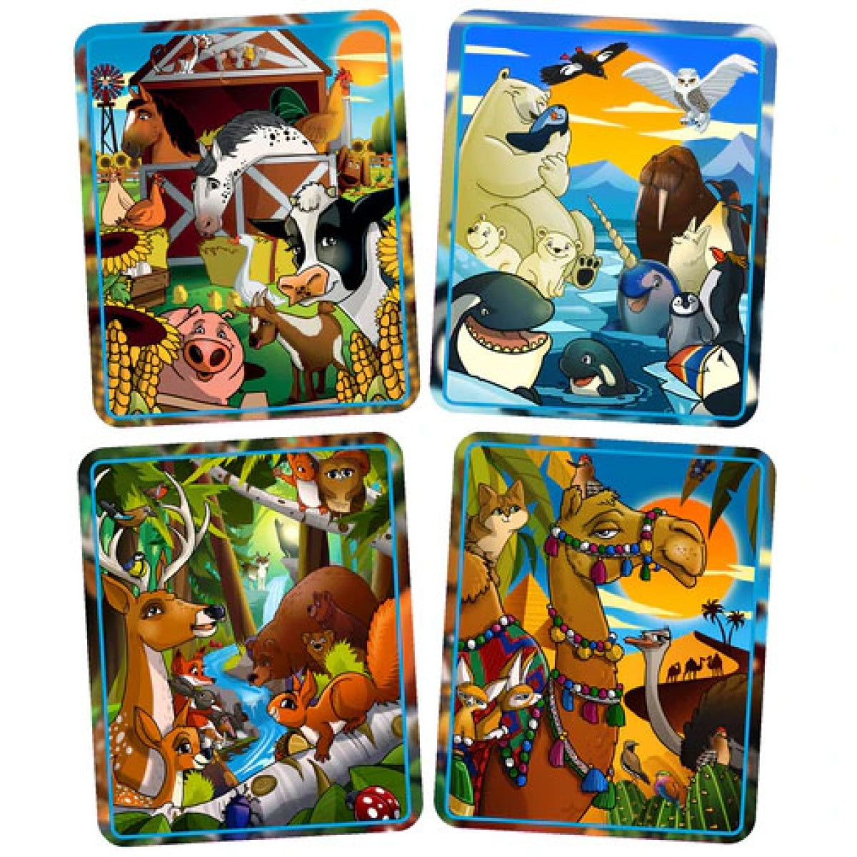 Livro QwiToy 3 em 1 - Animais