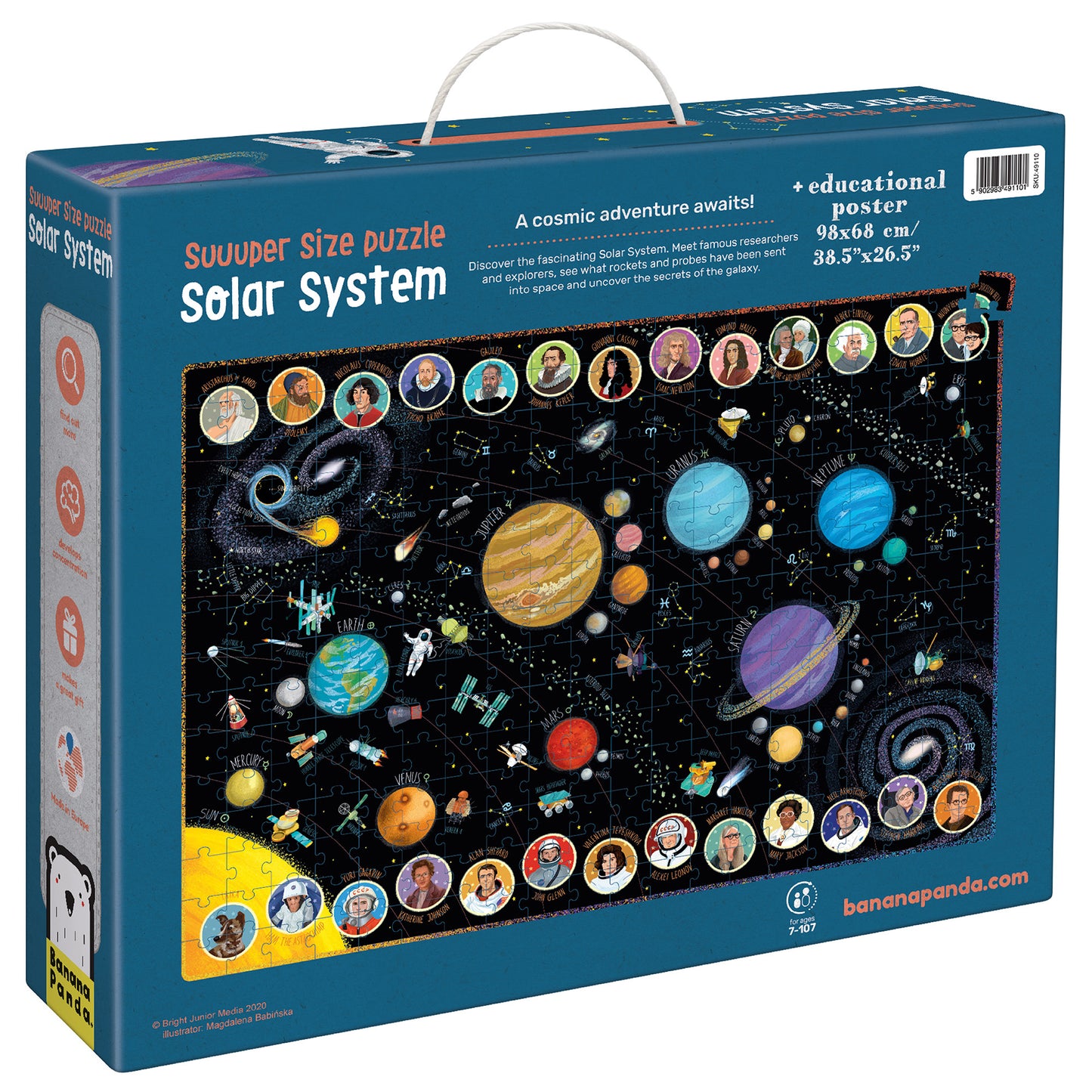 Suuuper Size Puzzle - O Sistema Solar