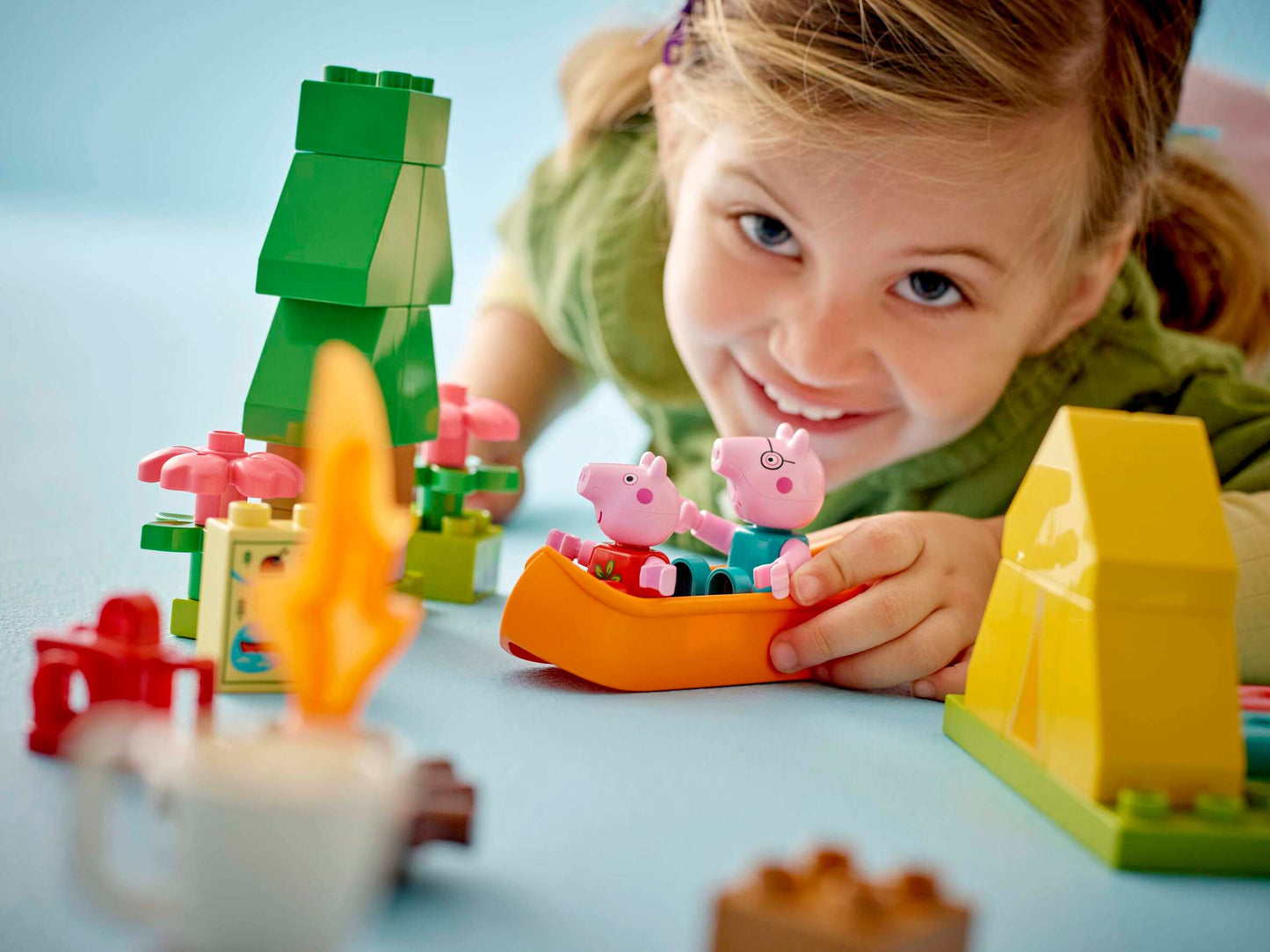 LEGO Duplo Peppa Pig – Viagem de Acampamento
