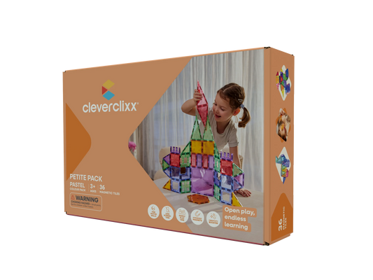 Set Pequeno de Magnéticos em Pastel 36 Peças