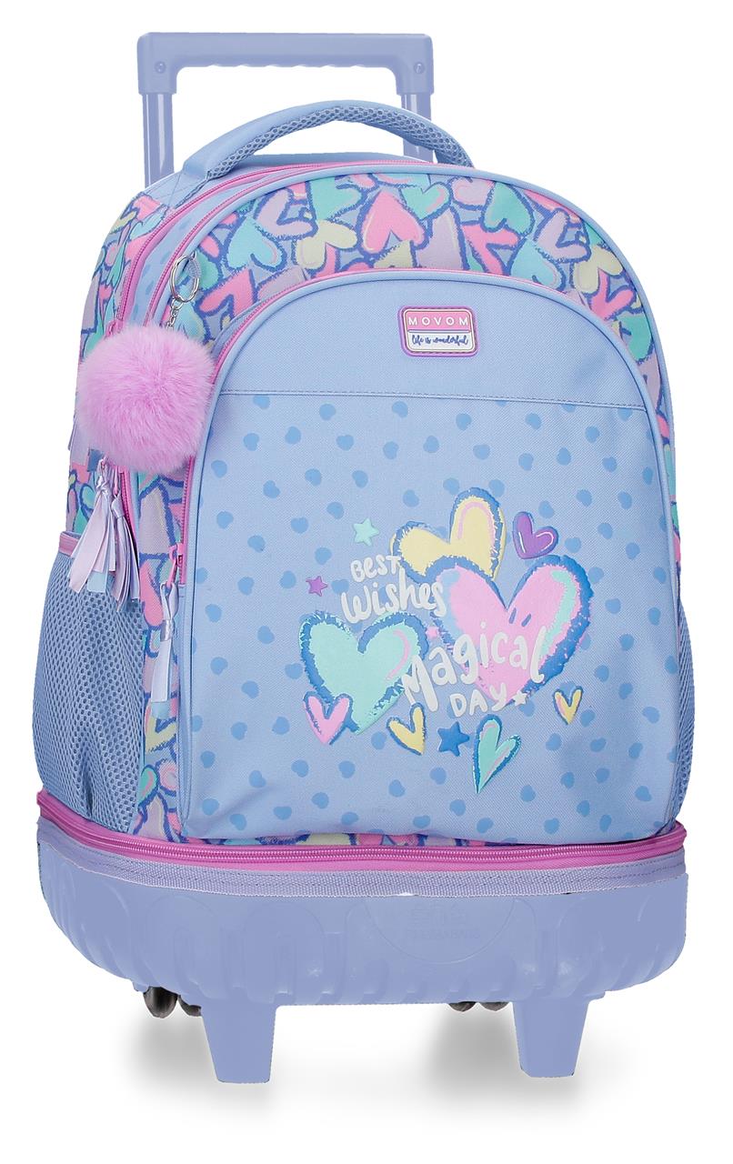Mochila Compacta de 2 Rodas - Best Wishes