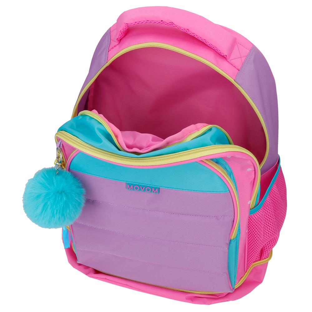 Mochila Compacta de 2 Rodas - Color Block
