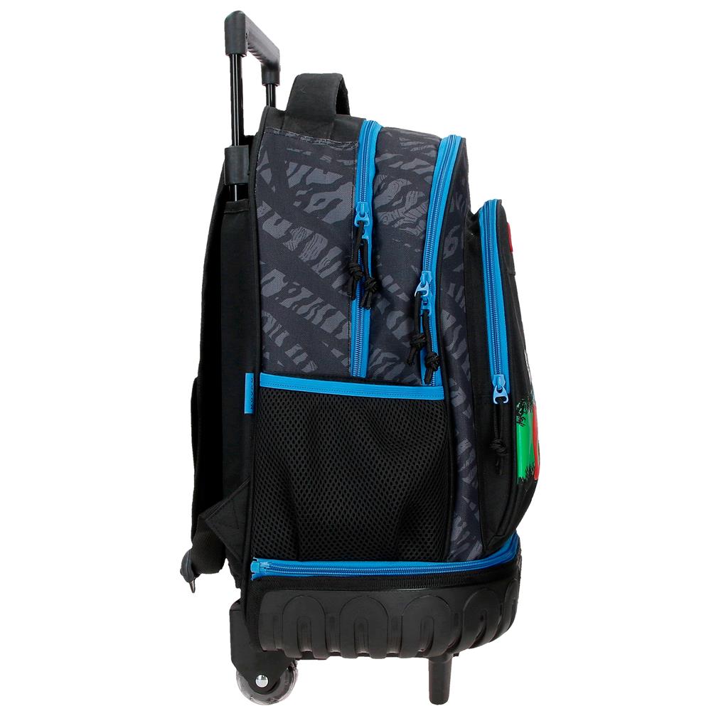 Mochila Compacta de 2 Rodas - Offside Negro