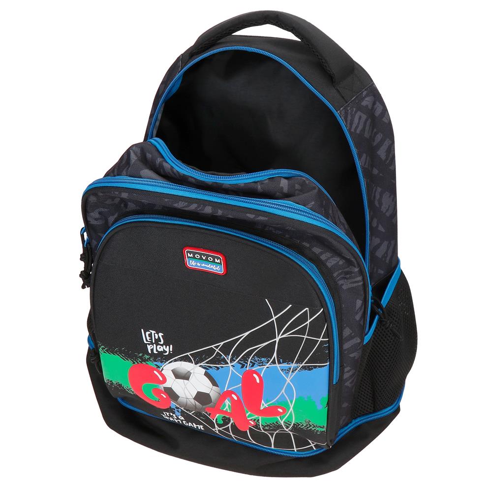 Mochila Compacta de 2 Rodas - Offside Negro